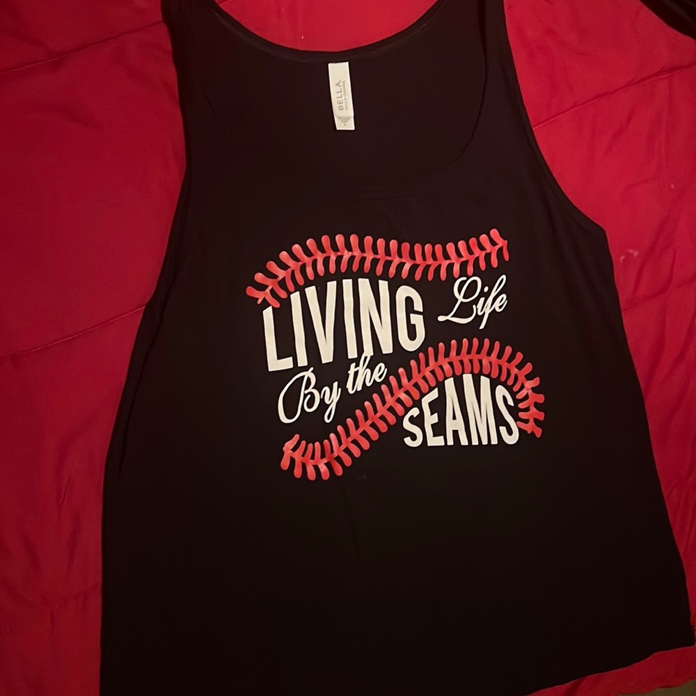 New custom made vinyl tank top
